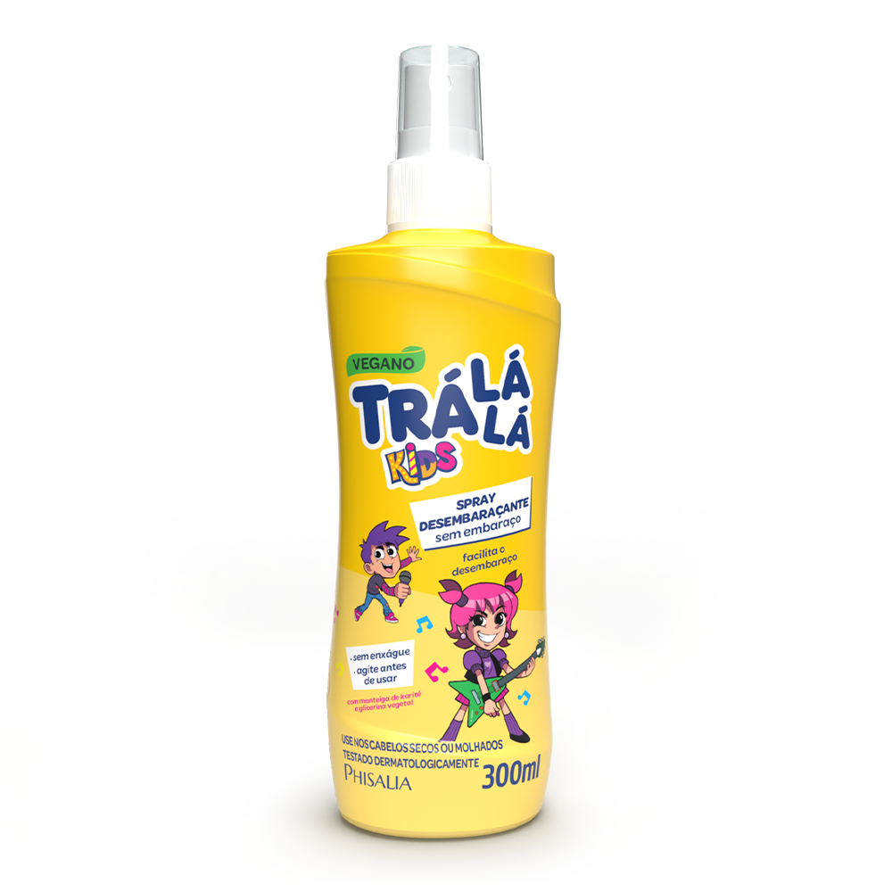 Spray Sem embaraço Trá Lá Lá Kids - Sem embaraço (300ml) em Oferta na Shopee