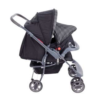 Carrinho de bebê Topázio Travel System reclinável e dobravel até 15kg  acompanha bebê conf...