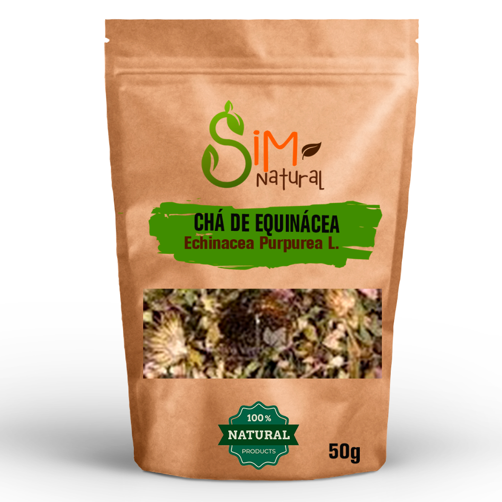 Imagem Chá de Equinácea 100% Natural Calmante Estomacal