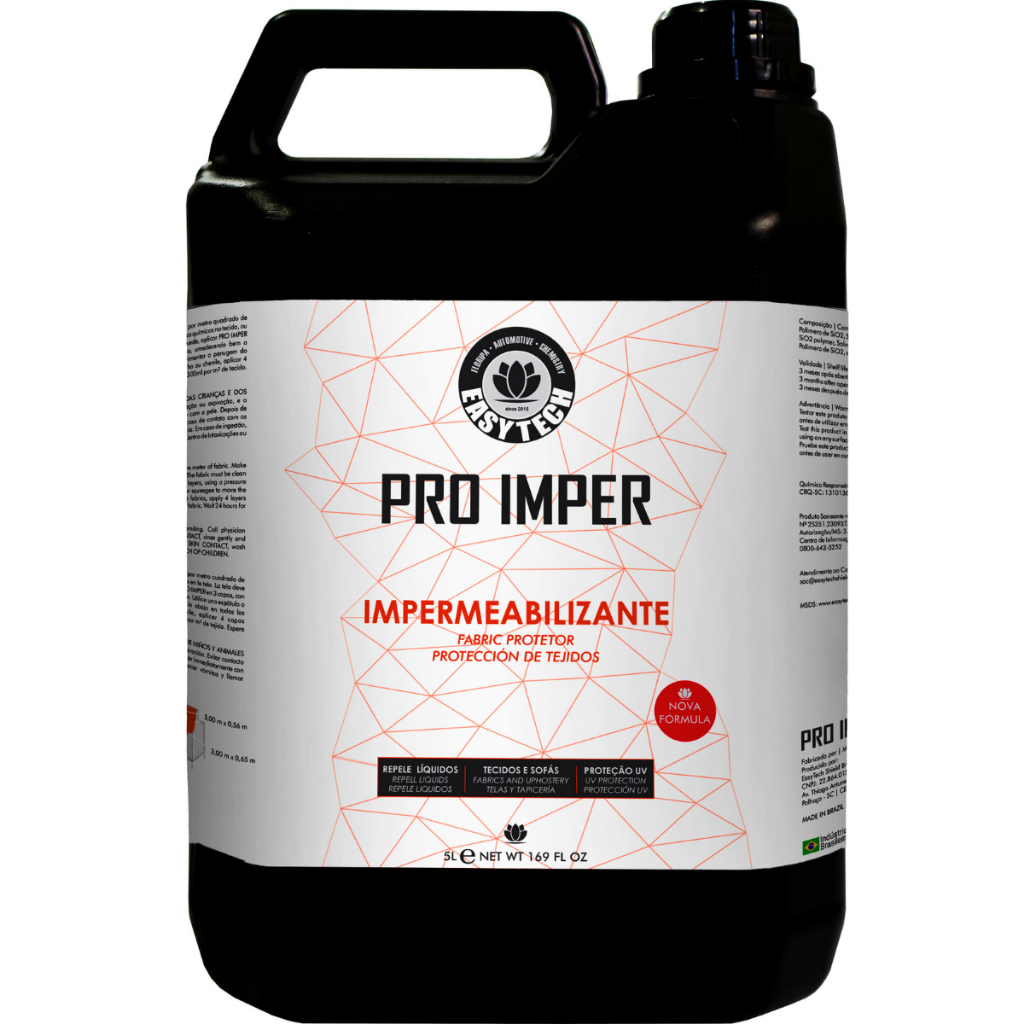 Pro Imper 5L Impermeabilizante de Tecido e Sofá Base D'água em Oferta na Shopee