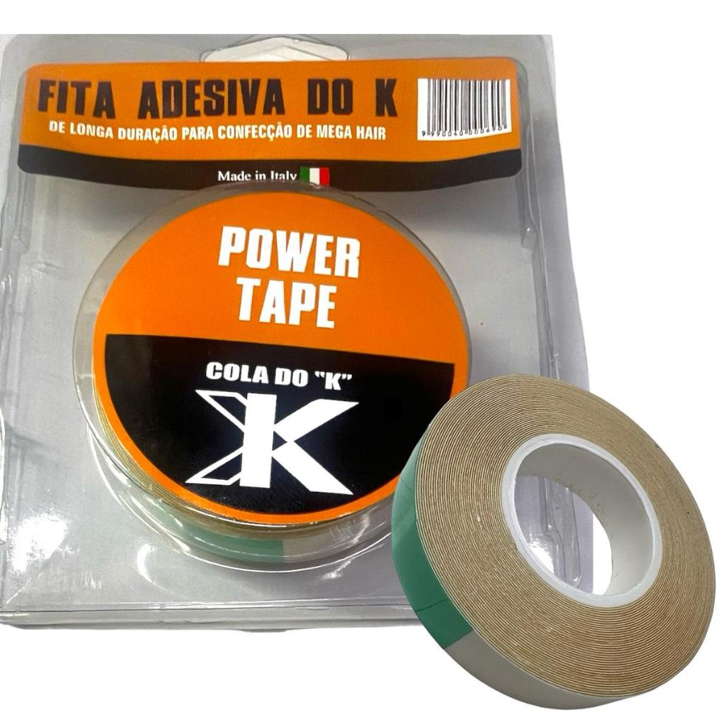 Fita Adesiva Power Tape Do K Para Confeccao De Mega Hair