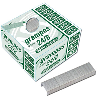 Grampo para Grampeador 24/8 Galvanizado Acc CX 5000 UN em Oferta na Shopee