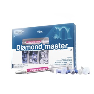 Kit de Acabamento e Polimento Diamond Master - FGM em Oferta na Shopee