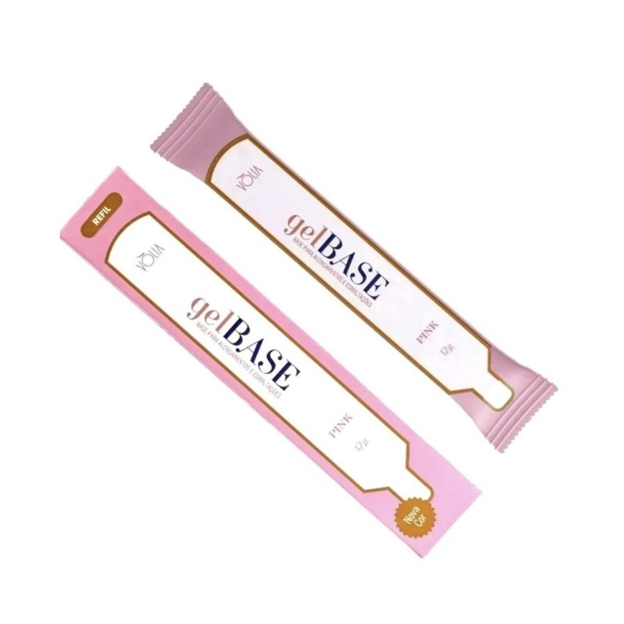 Refil Sache Gel Base PINK - Bisnaga - Volia -12g em Oferta na Shopee