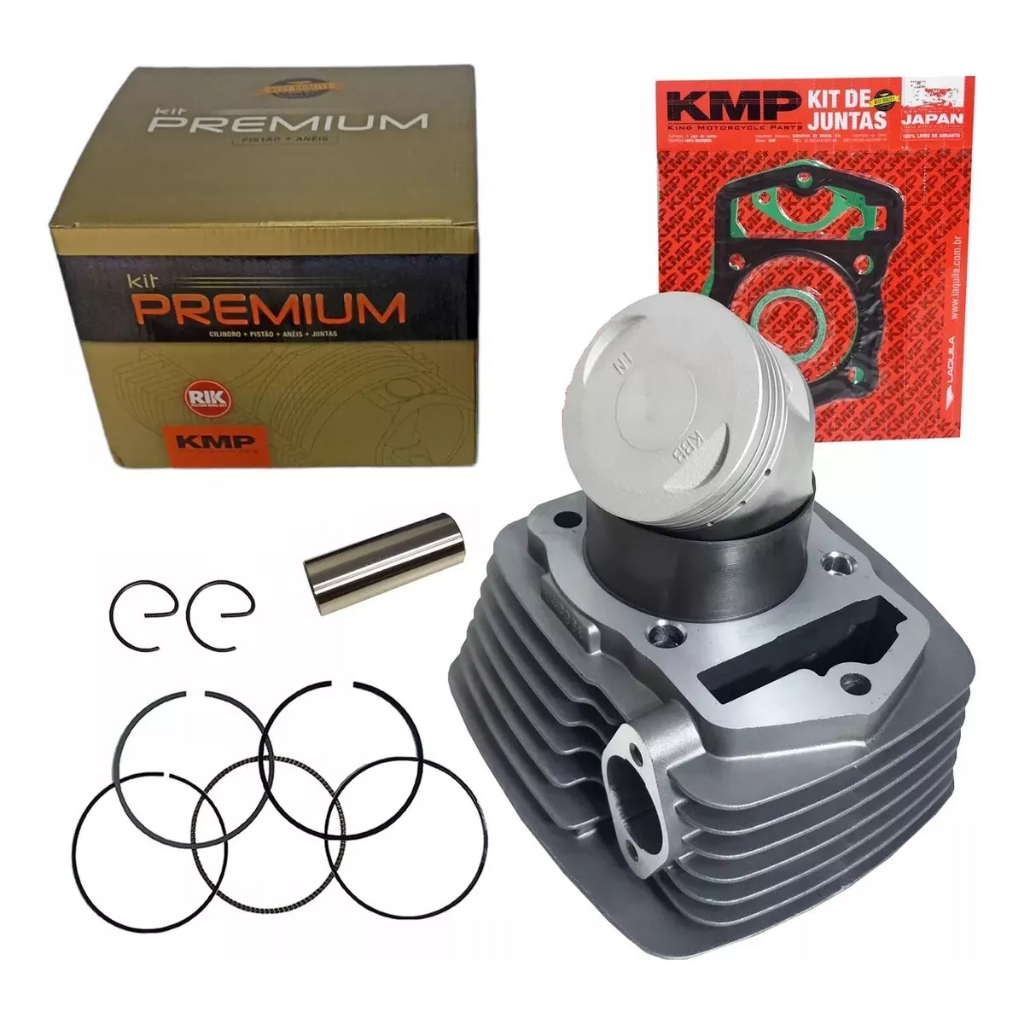 Kit Motor Cilindro Honda Cbx200 Strada Nx 200 Xr 200 Kmp Rik - Spare Parts and Accessories for Vehicles