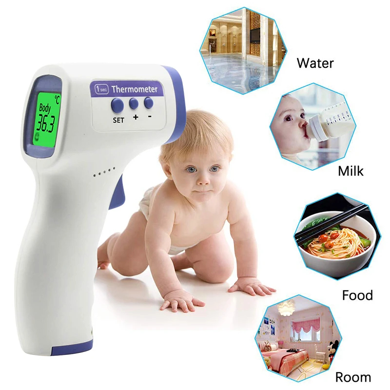 Termômetro De Testa Infravermelha Digital