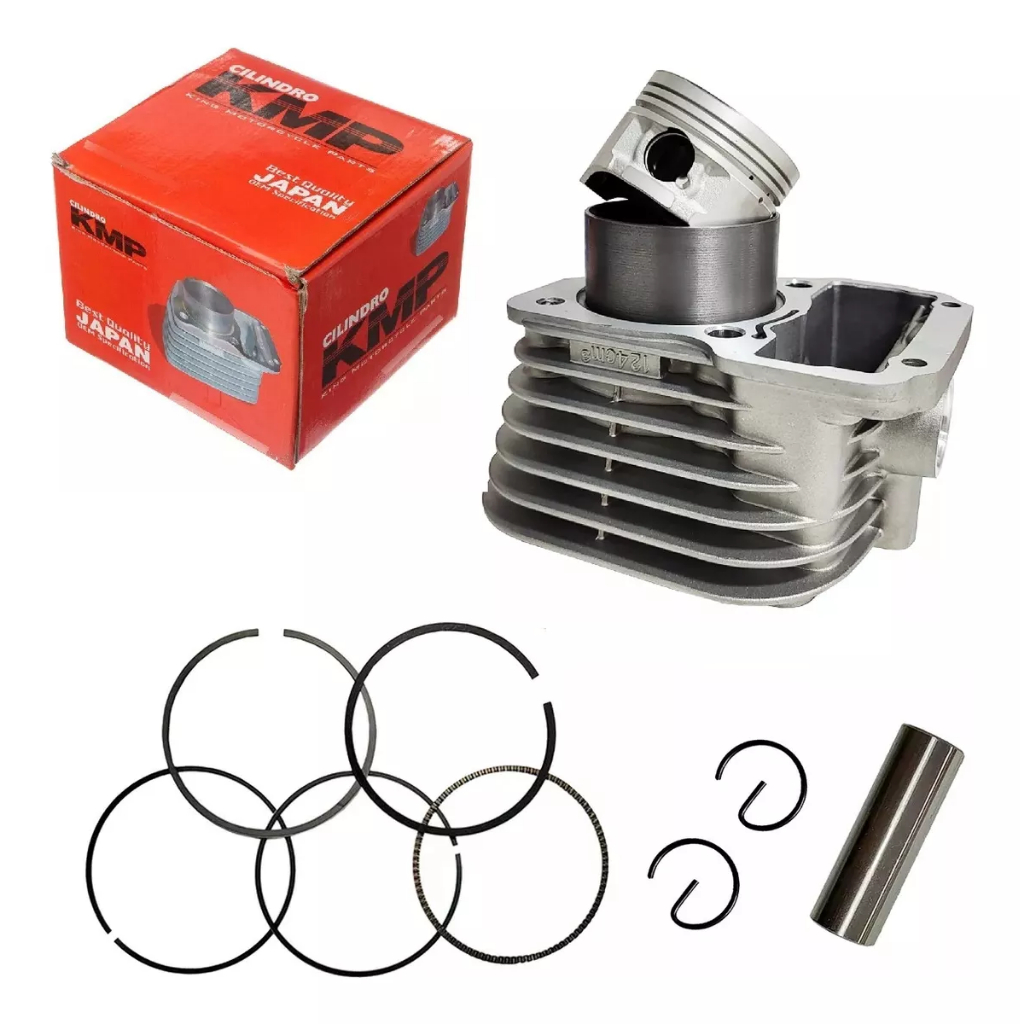 Kit Cilindro Motor Pistão Anel Cg 125 Today Titan Xlr 91/01 em Oferta na Shopee
