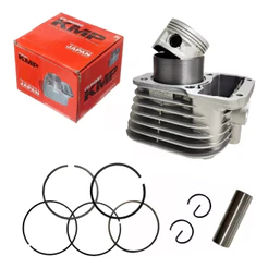 Kit Cilindro Motor Pistão Anel Honda Cg 125 Today Titan Xlr 91/01 Moto