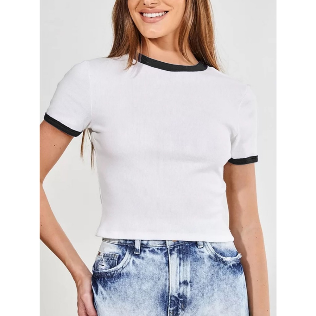 Cropped Soltinho Branco: Onde Comprar | BuscaProdutos