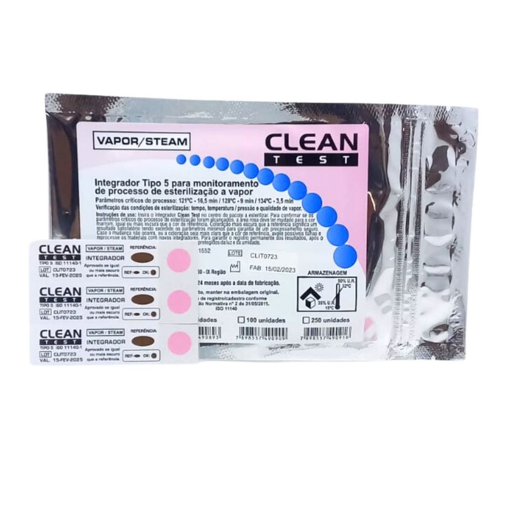 INTEGRADOR QUÍMICO CLEAN-UP 50 TESTES