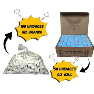 100 giz branco 50 giz azul Para Taco Bilhar Sinuca Snooker Bar Kit 7 Belo em Oferta na Shopee