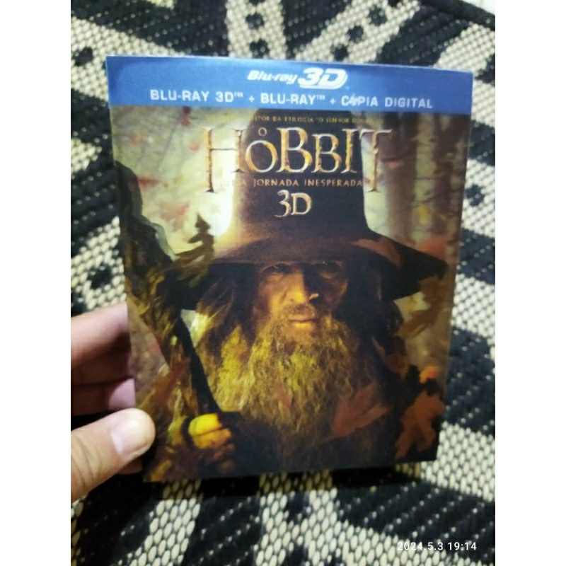 Box Blu-ray o Hobbit uma jornada inesperada 2D e 3D