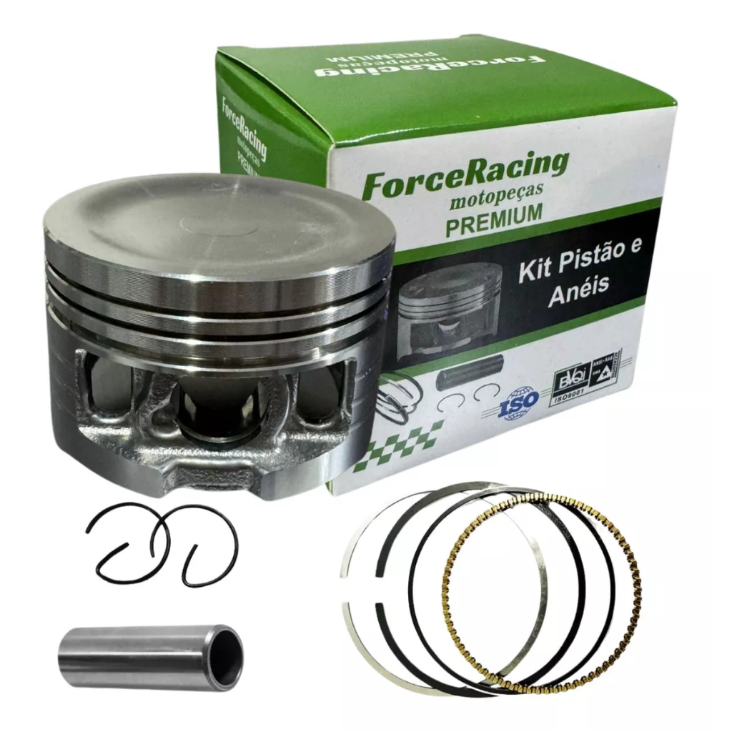 Kit Pistão Com Anel Biz 125 0.25 0.50 0.75 1.00