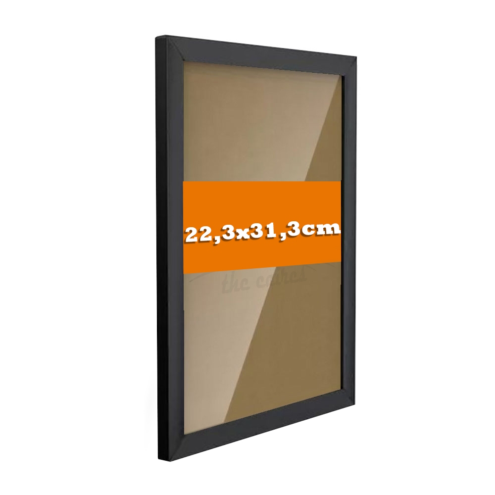 Moldura Quadro Quebra Cabeça 500 Peças 22,3x31,3 Cm C/ Vidro