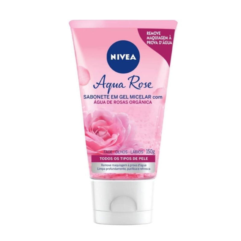 NIVEA Sabonete Facial em Gel Aqua Rose 150ml