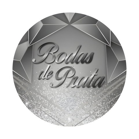 Painel Festa Infantil Redondo Bodas de Prata Formas Geométricas + Arco, Suporte incluso. Fazemos personalizado com qualquer tema. Confeccionado em Lona fosca, impressão de alta resolução. cenário Circular p/ Decoraçõe
