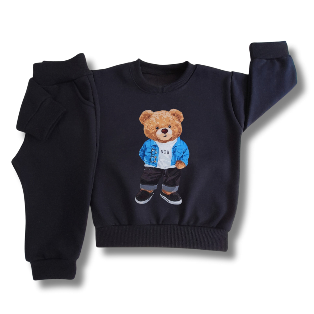 Conjunto Infantil de Moletom Flanelado Bebê Unissex