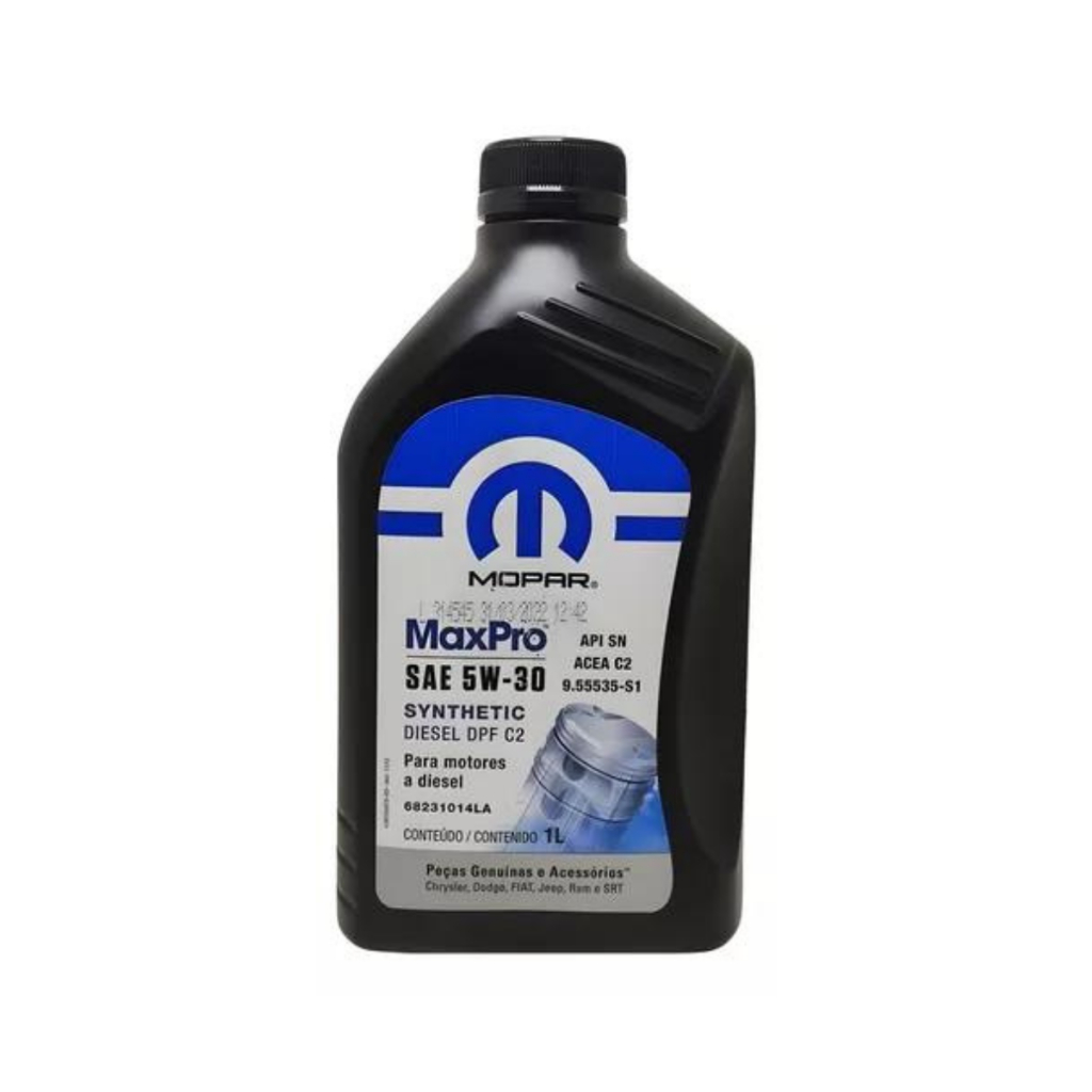 ÓLEO DE MOTOR DIESEL SINTÉTICO 5W30 MAXPRO FIAT K68231014LA