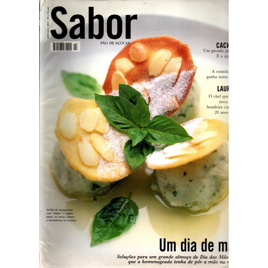 Revista Sabor, Ano 1, Nº 3, 2000
