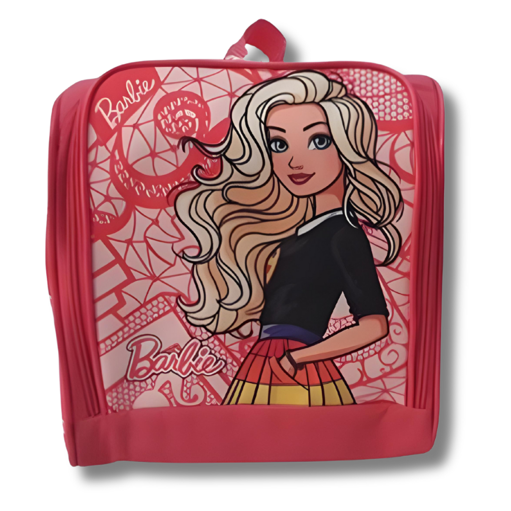 Lancheira Térmica Infantil com Estampa Barbie Lancheira Escolar Infantil Meninas  Rosa LunchBox Lancheira Escolar
