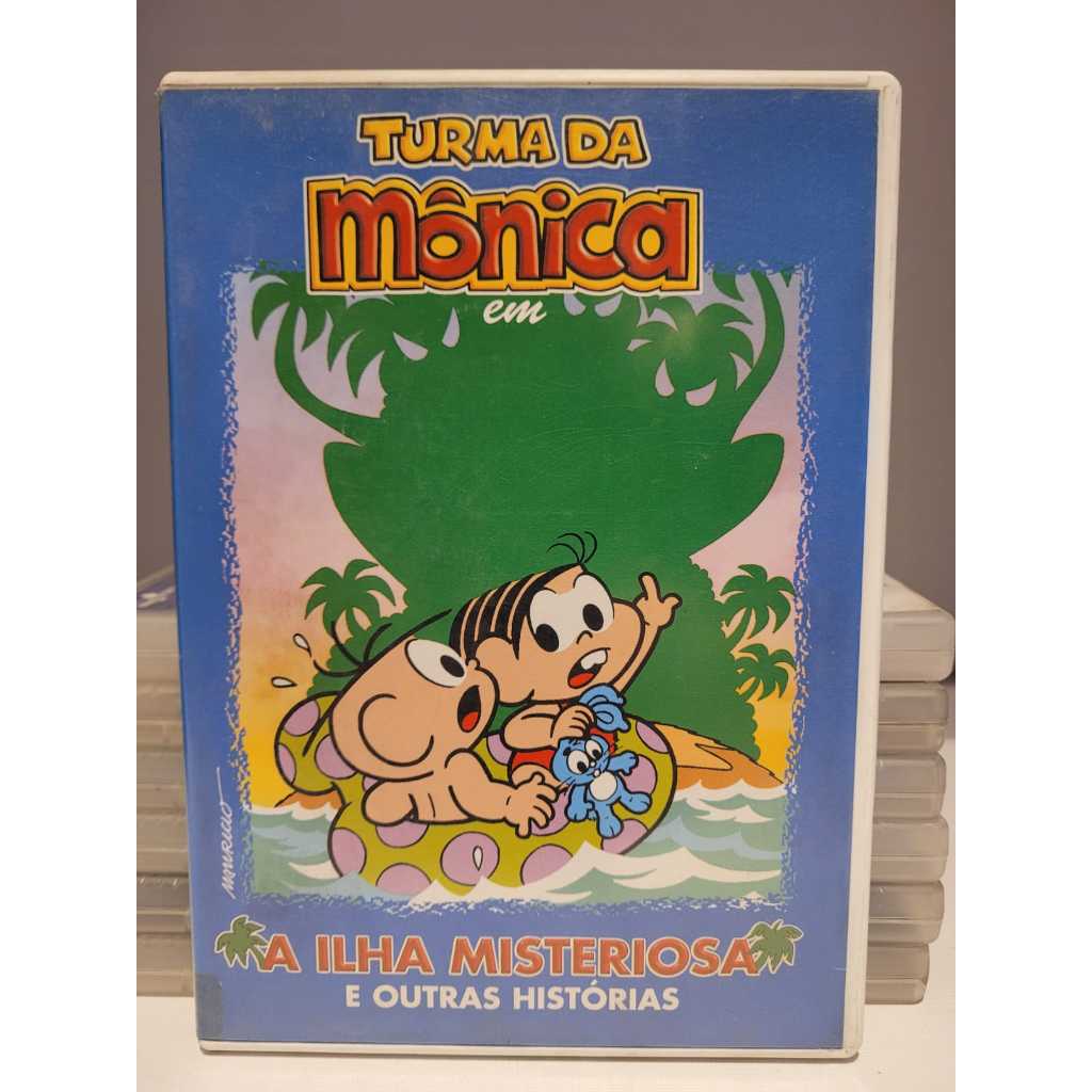 TURMA DA MÔNICA EM A ILHA MISTERIOSA E OUTRAS HISTÓRIAS - DVD - Original
