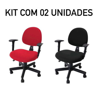 02 Capa Universal Giratória Para Cadeira De Escritório PROMOÇÃO em Oferta na Shopee