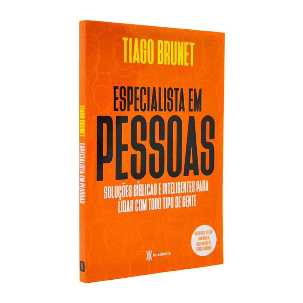 Livro Especialista Em Pessoas - Tiago Brunet - Versão Econômica
