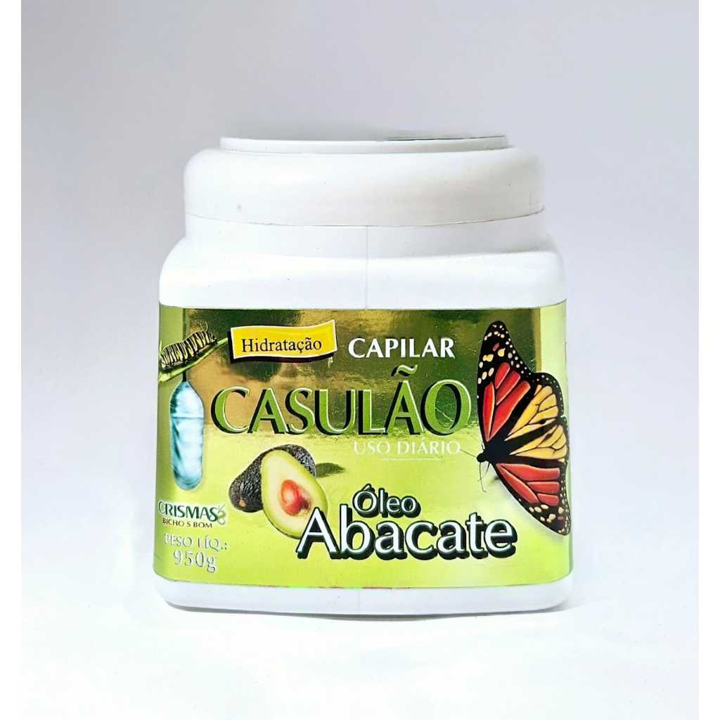 Crismas Creme De Tratamento Capilar Casulão Óleo De Abacate 950g