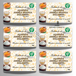 Sabonete Barra de Açafrão e Dolomita 90g - Bionature