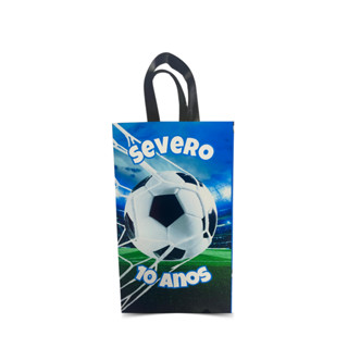 15 lembrancinha sacolinha personalizada Futebol em Oferta na Shopee