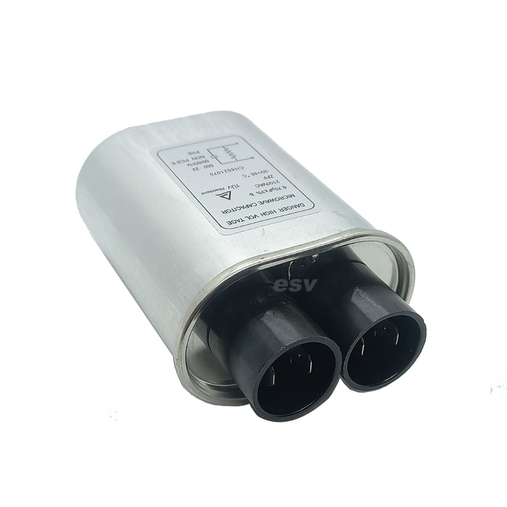 Capacitor de Alta 0,70uf 2100v Hv para Forno Microondas