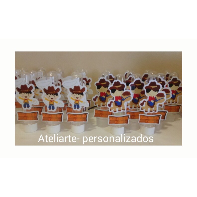 10/15/20/25 tubetes personalizados Fazendinha fazenda cavalo rancho haras