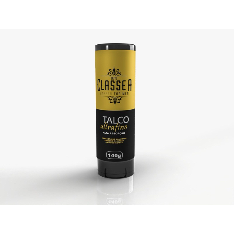 TALCO ULTRAFINO MENTOLADO CLASSE A BARBER 140G 1un em Oferta na Shopee