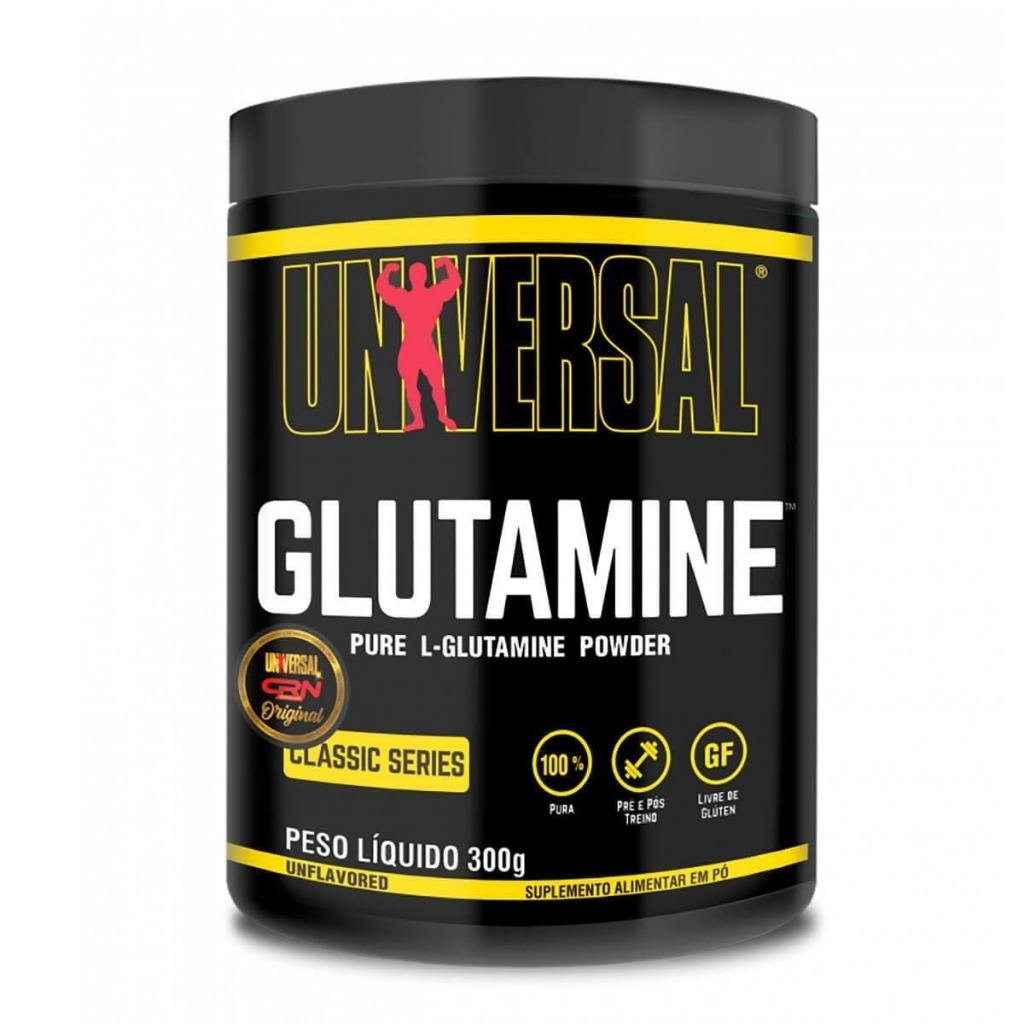 Glutamina  600g 100% Pura - Universal Nutrition