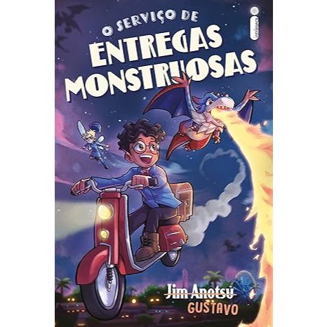 Livro O serviço de entregas monstruosas (Finalista do Jabuti), por Jim Anotsu - Intrínseca em Oferta na Shopee