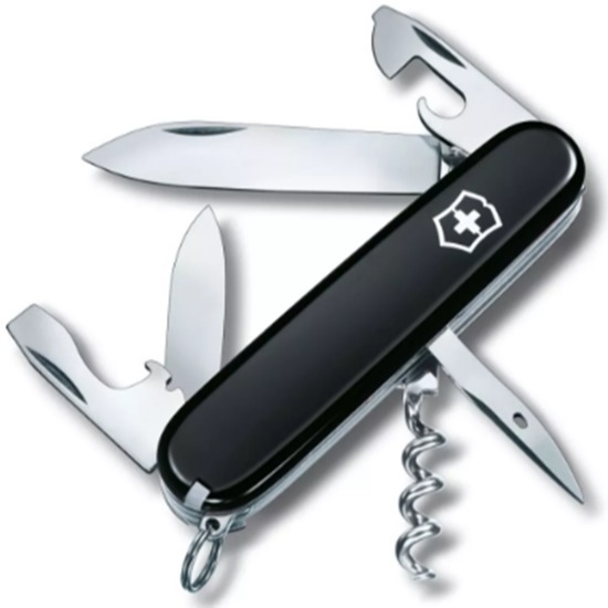 Canivete Suíço Victorinox Spartan Preto 12 Funções 1.3603.3