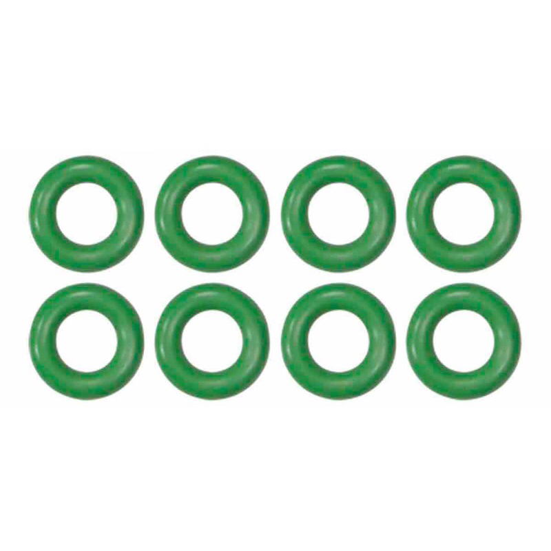 ANEL DE VEDACAO VITON BICO INJETOR BOSCH/ MAGNET MARELLI (8 PECAS) DSC 2046