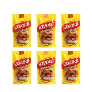 Mostarda SAVORA Original Argentina sachê 250g x 6 unidades em Oferta na Shopee