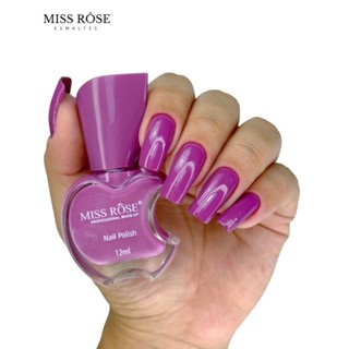 MISS ROSE - Esmalte Cremoso - Cor A007 - 12ml em Oferta na Shopee