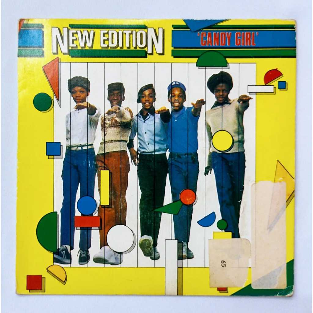 Vinil Compacto New Edition Candy Girl Promo