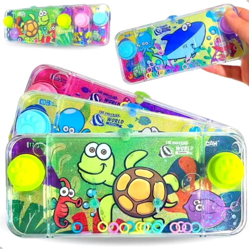 Brinquedo Water Game Aqua Play Jogo de Argolas Bichinhos do Mar DuteToys DTE0537 em Oferta na Shopee
