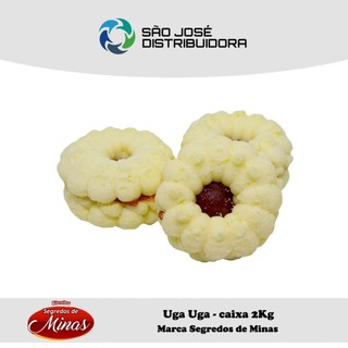 Bolacha Biscoito Uga Uga Caixa 2Kg Petit Four