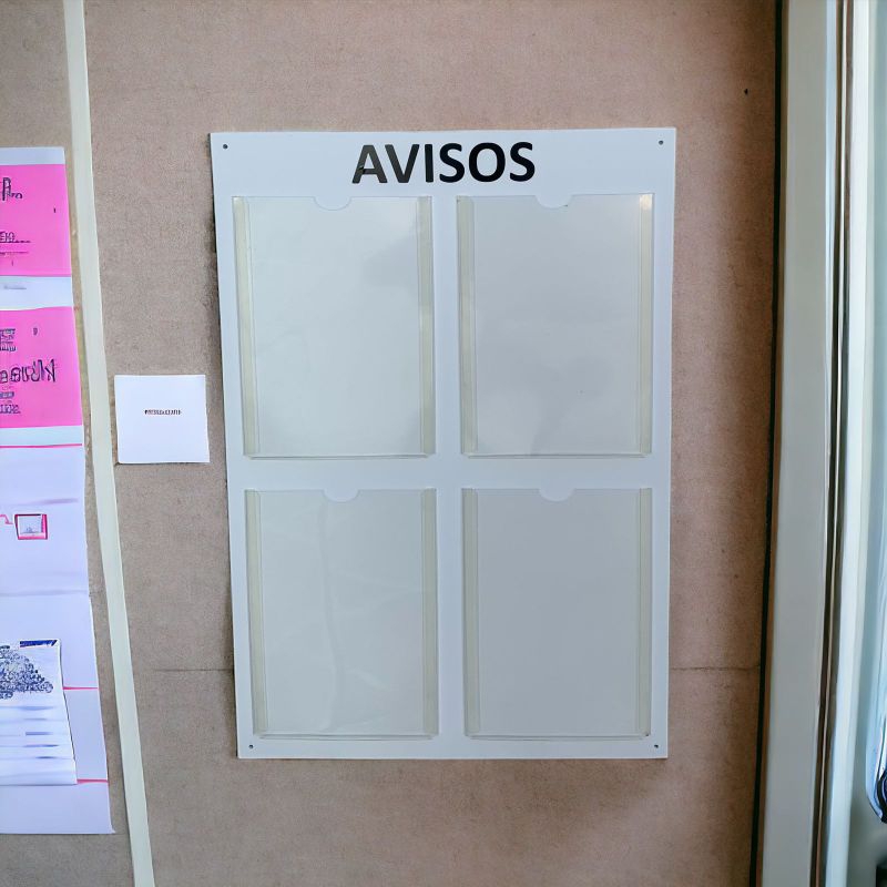 Quadro de Avisos 4r em Oferta na Shopee