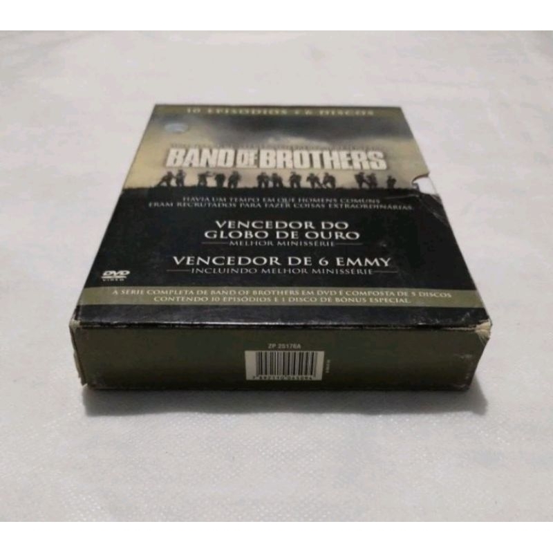 BAND OF BROTHERS SERIADO DVD FALTANDO O DISCO 4 legendado USADO ORIGINAL 67