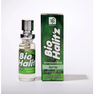 Bio Halitz Spray 6ml Peppermint Hálito Puro e Refrescante NatuFlores em Oferta na Shopee