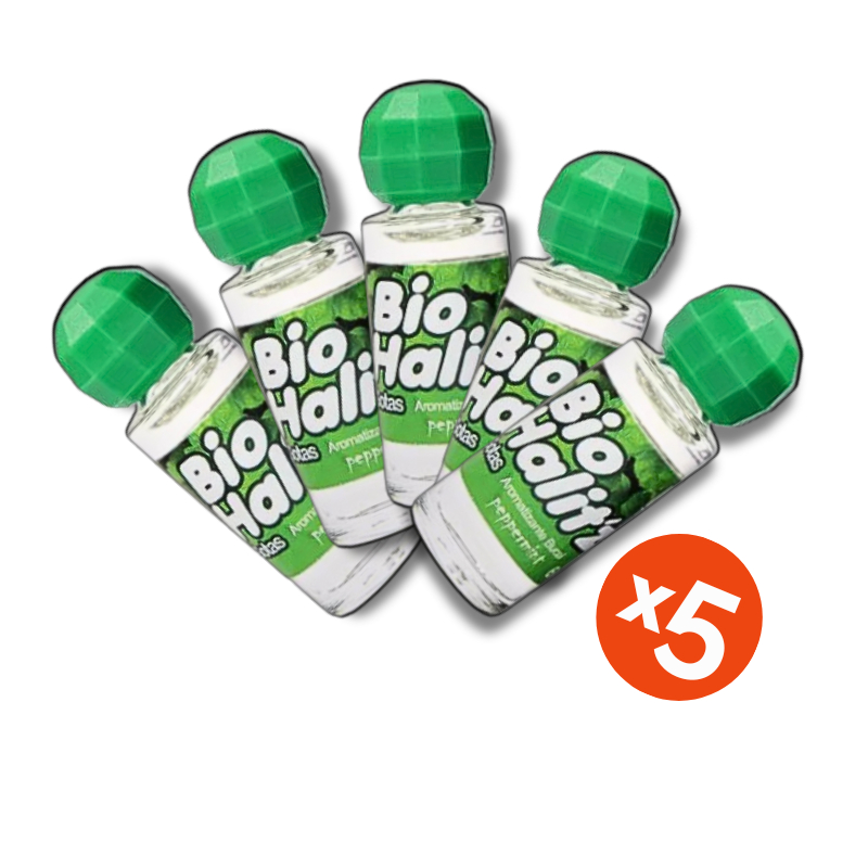 Kit 5 Bio Halitz Gotas 6ml Hálito Puro e Refrescante NatuFlores - Beauty