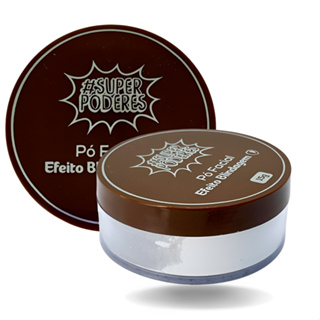 Pó Facial Solto Efeito Blindagem Textura Suave Super Poderes em Oferta na Shopee