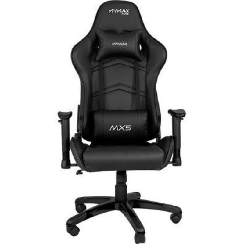 Tempo Limitado | Cadeira Gamer Mymax Mx5 ,Peso Suportado até 150Kg, Giratória, Preto