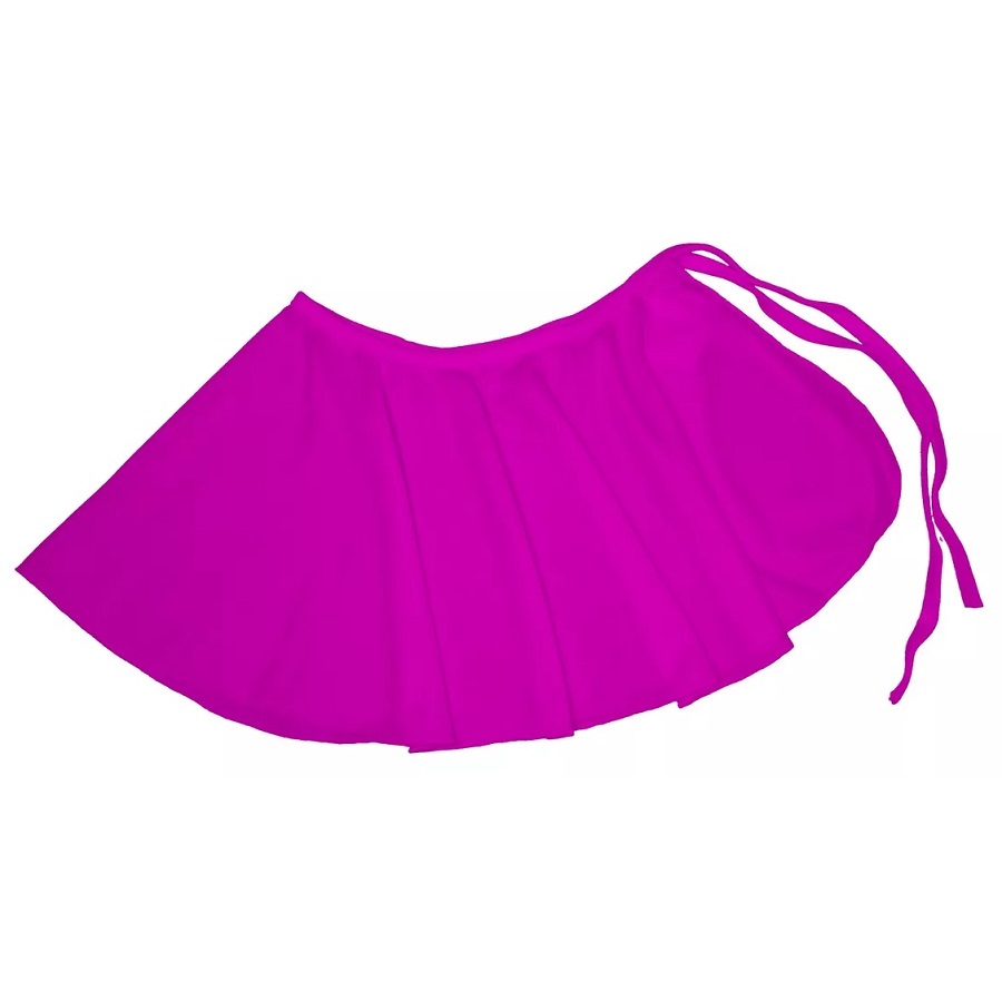 Saia Transpassar Ballet Cor Pink - Roupa de Balé Infantil em Oferta na Shopee