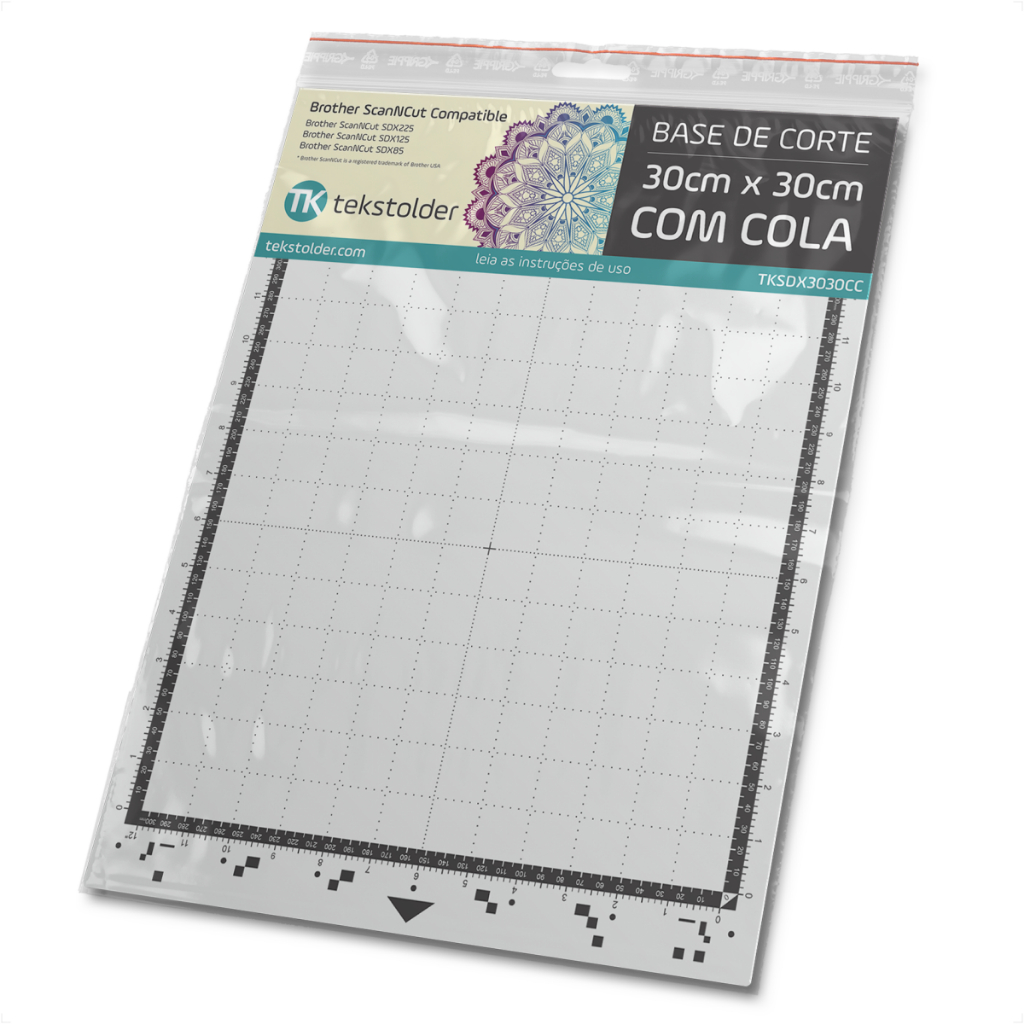 Kit com 3 Bases De Corte 30x30 Brother ScanNCut SDX (com cola)
